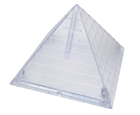 Pyramid Shaped Blade Disposal Case with Blade Snapper