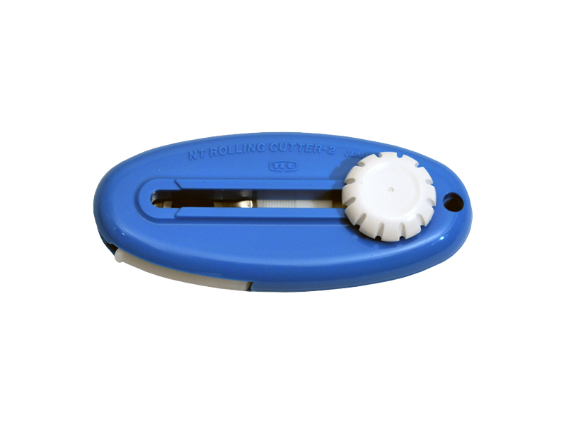 NT Cutter Retractable Blade Rotary Wave Cutter, 1 Cutter (WA-2P)